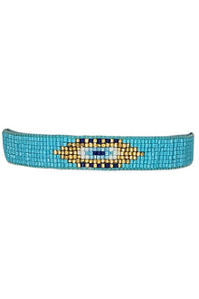 Turquoise Beaded Eye Bracelet
