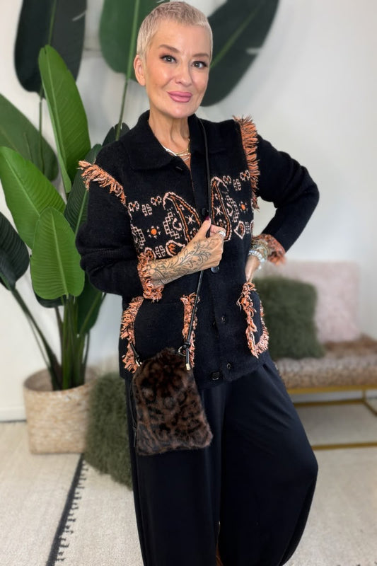 Fringe Folk Knitted Jacket