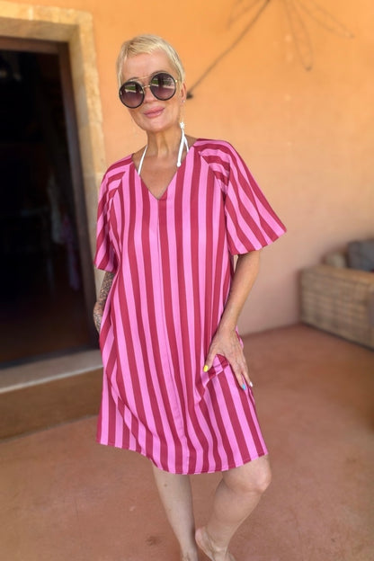 Striipe Tunic Dress