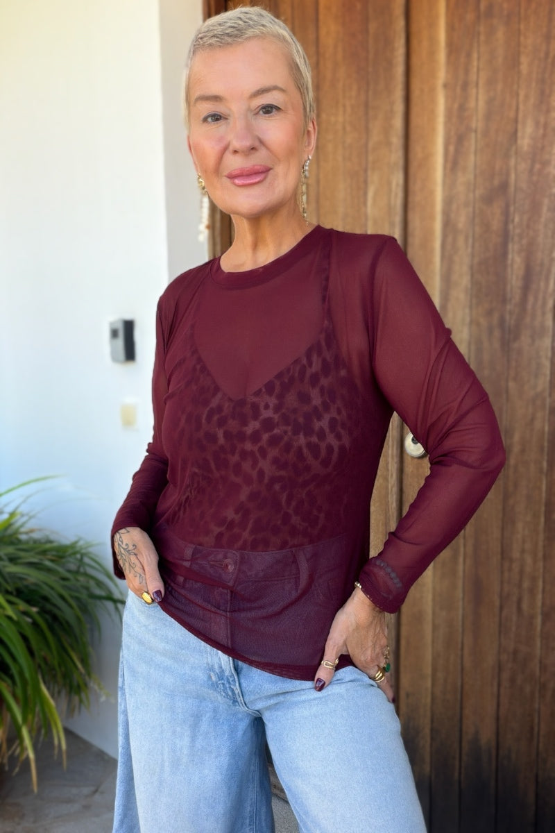 Layer Up Mesh Top