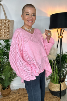 Heart Loose Knit Jumper - PRE-ORDER