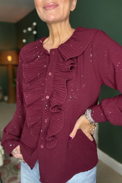 Freida Ruffle Blouse