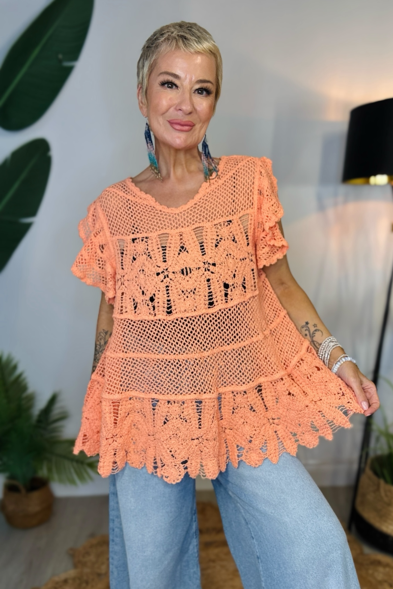 Etta Crochet Top