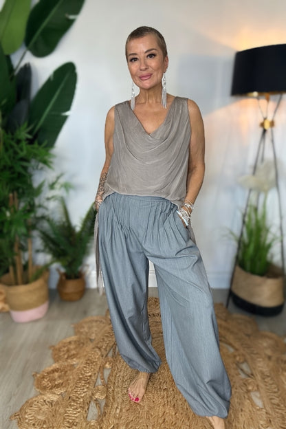 Soft Pleat Trouser