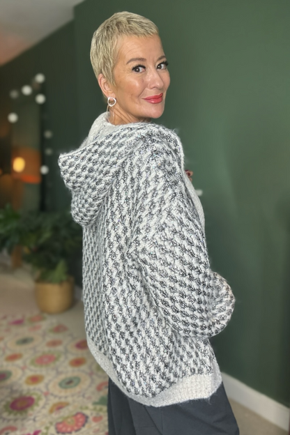 Hooded Heavyweight Cardigan