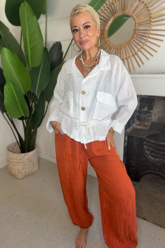 Linen Blazer