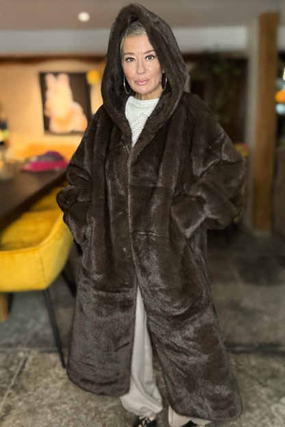 Porta Lux Faux Fur Coat