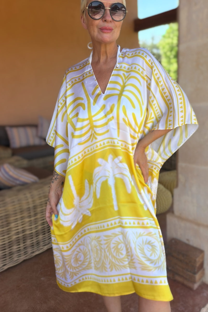 Sunwashed Kimono - Palm