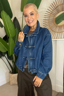 Edie Luxe Denim Jacket - (PRE-ORDER)
