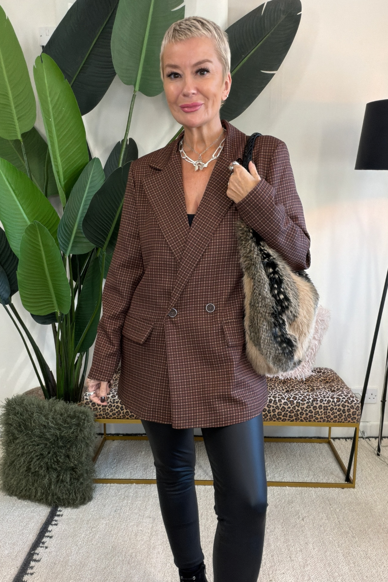 Ellis Check Blazer