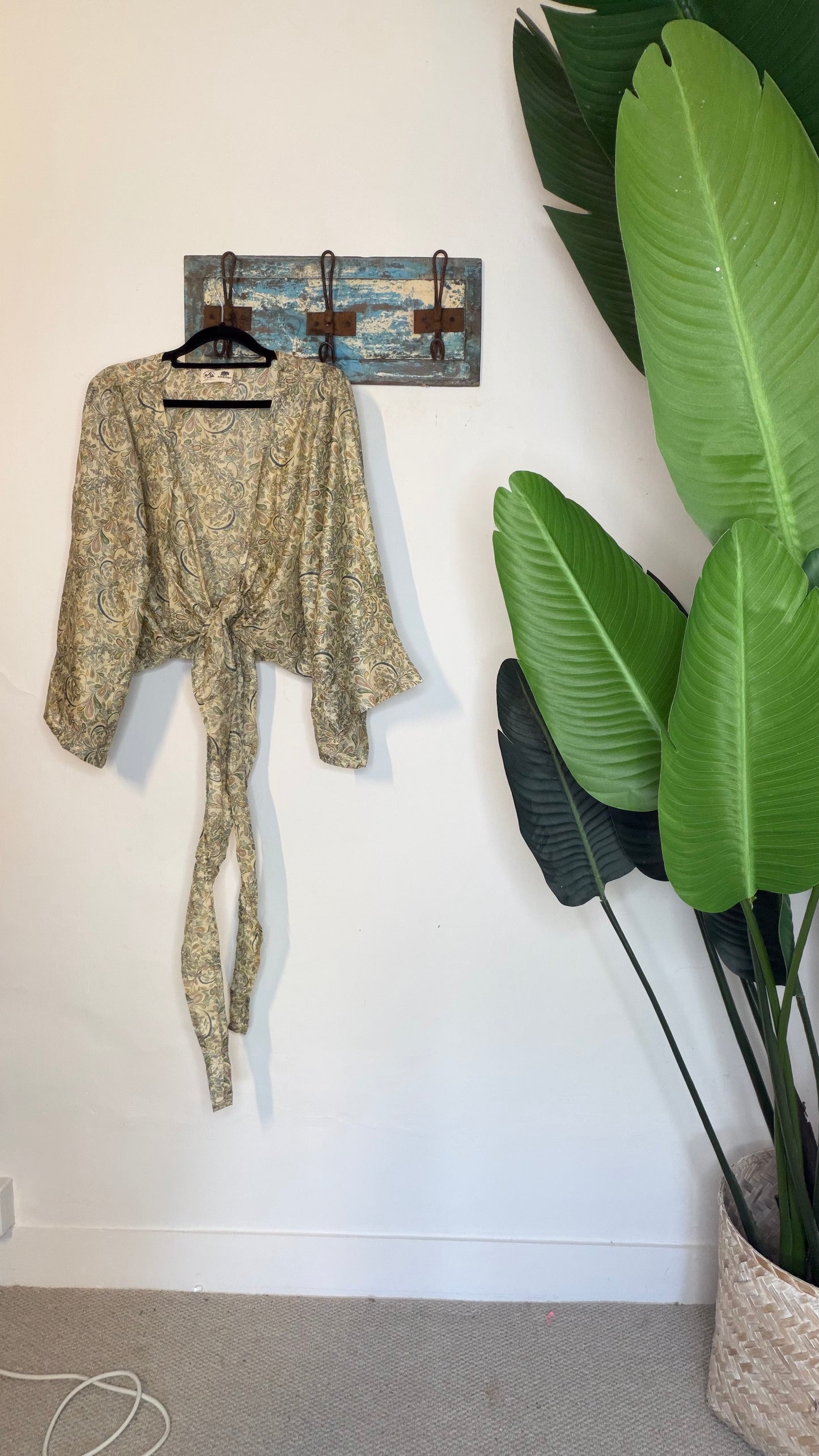 Sari Waterfall Wrap Drop Three