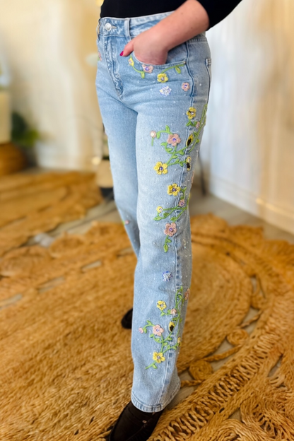 Juniper Bloom Jeans - PRE-ORDER