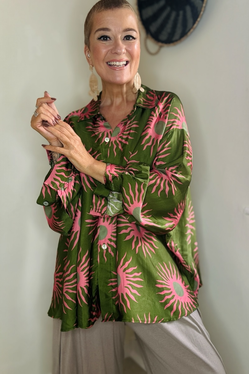 Athens Silk Mix Shirt