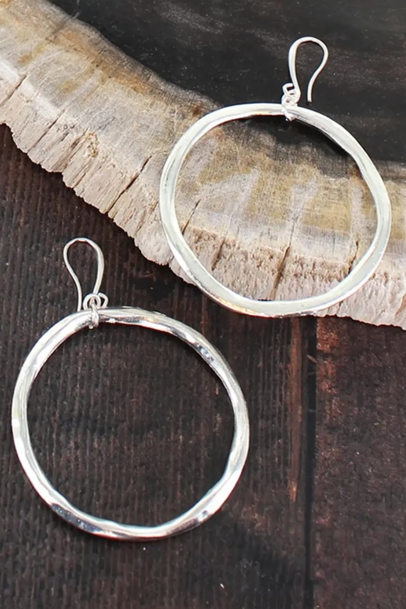 Luna Melt Hoop Earrings