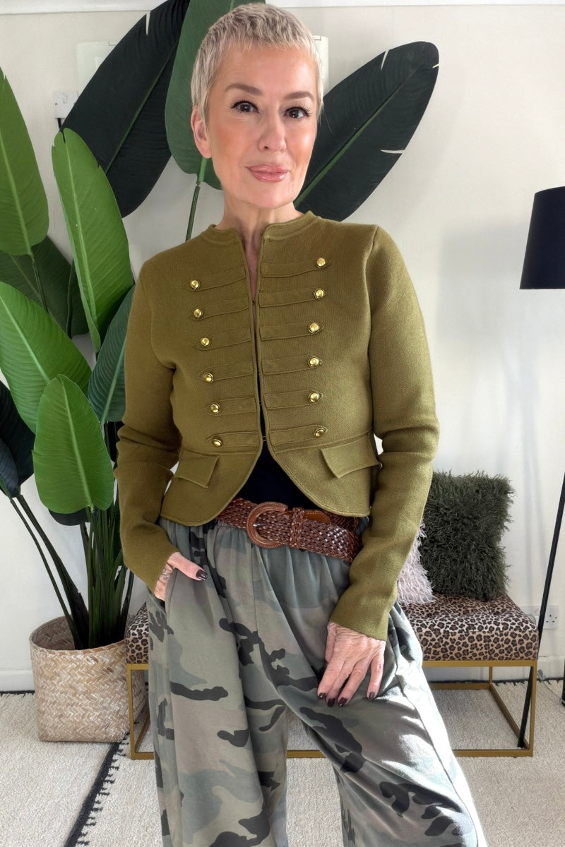 Military Cardigan