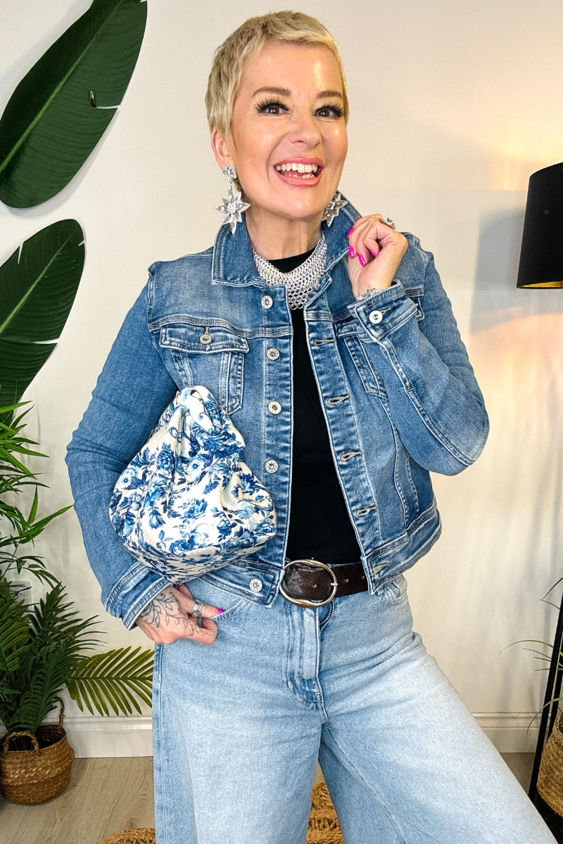 Angel Wing Denim Jacket (PRE-ORDER)