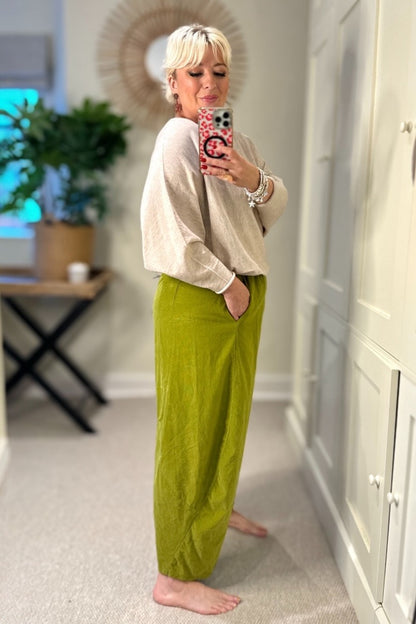 Nadia Cocoon Corduroy Trousers