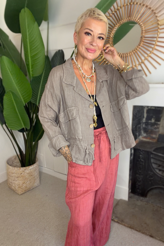 Linen Blazer