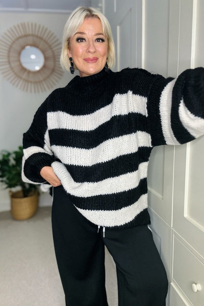 Emilee Oversized Stripe Jumper