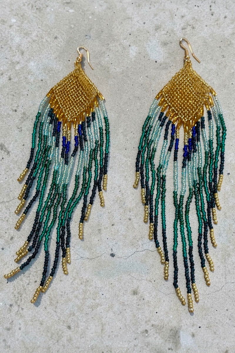 Aurora Beaded Earrings - Style Seven