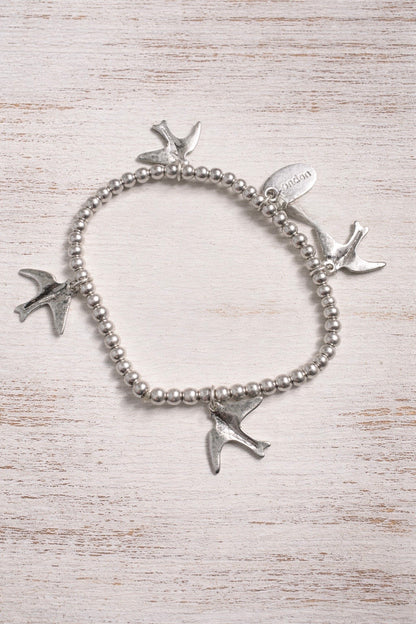 Swallow Beaded Bracelet