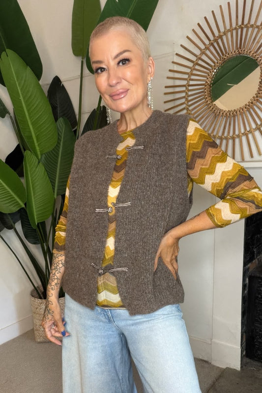 Ella Knitted Waistcoat