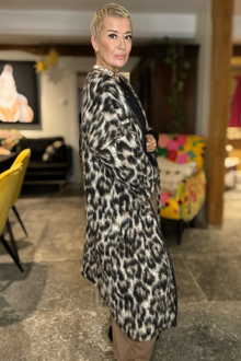 Chelsea Leopard Print Coatigan