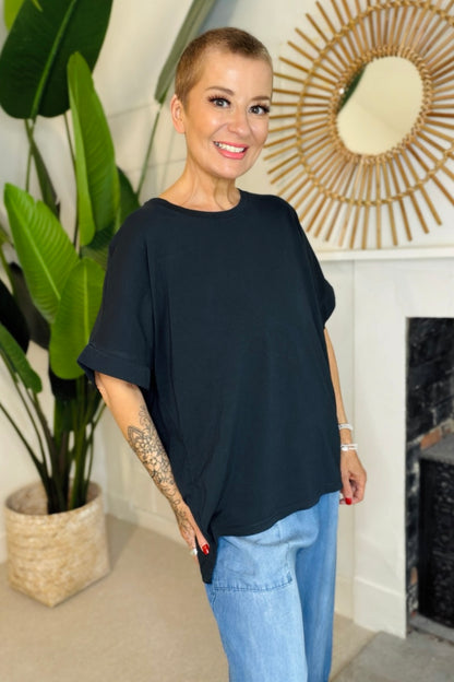 Angel Wings Diamanté Cotton Tee