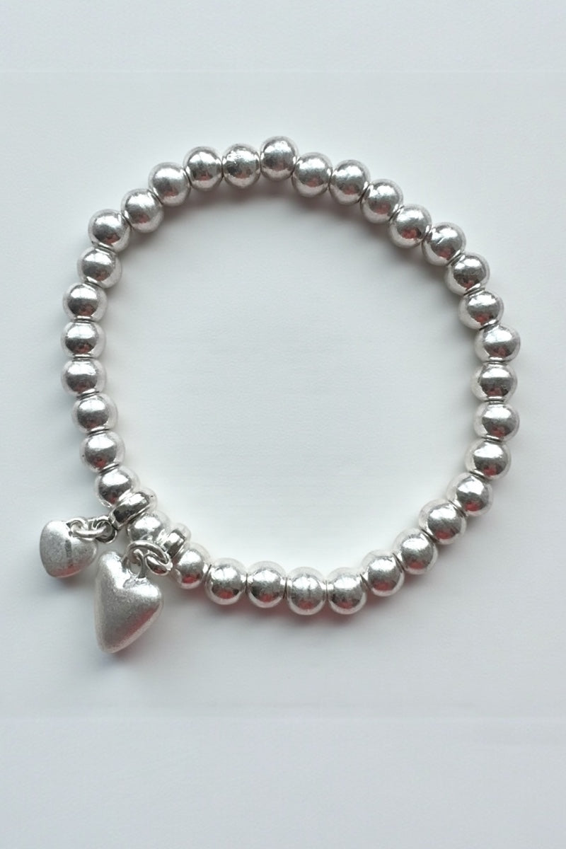 Heart Beaded Bracelet