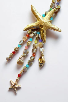 Starfish Treasure Pendant Necklace