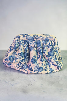 Puffy Clutch Bag - Floral