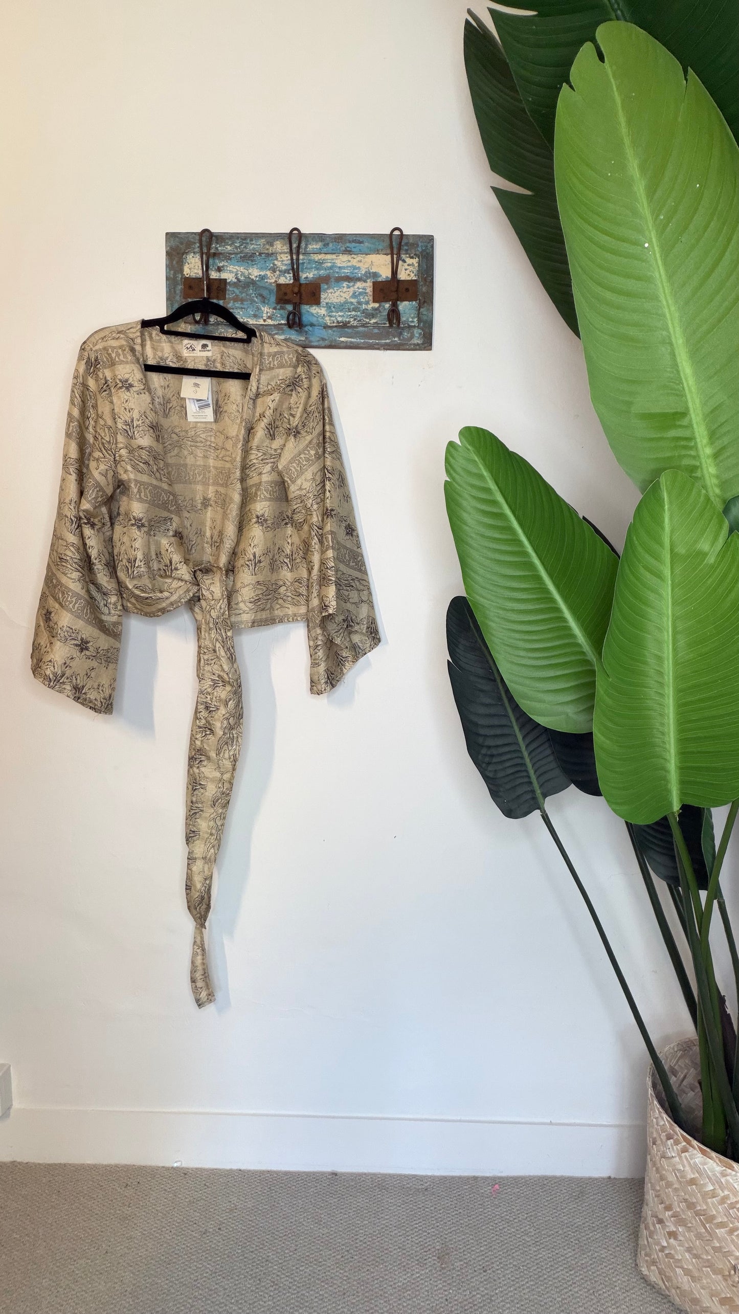 Sari Waterfall Wrap Drop Three