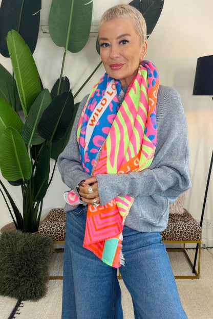 The Big Scarf - Zebra