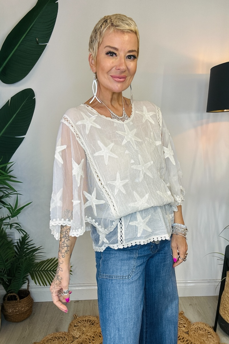 Star Flower Top