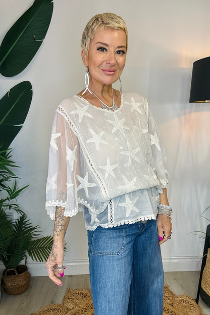 Star Flower Top