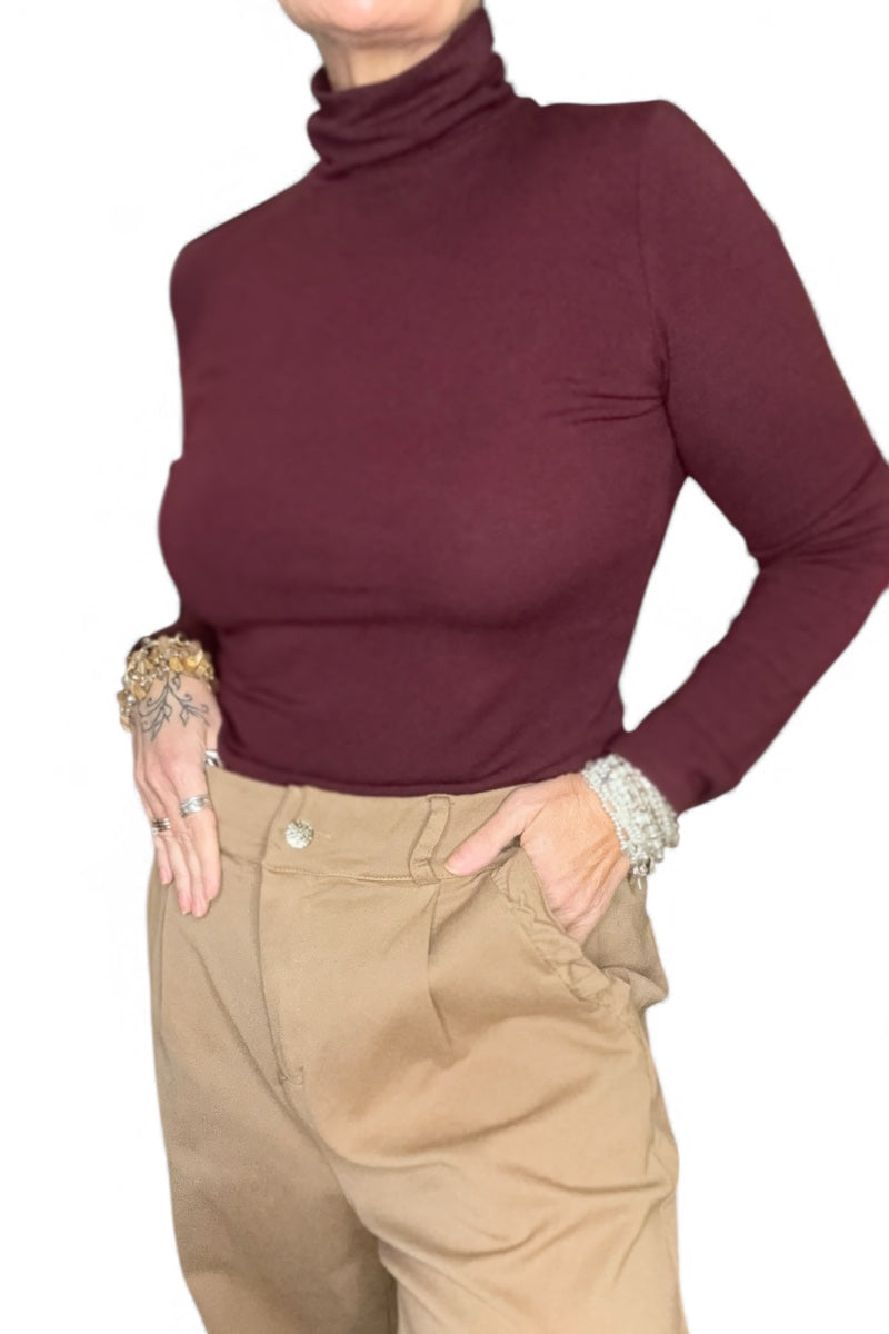 Frill Pocket Barrel Leg Trousers