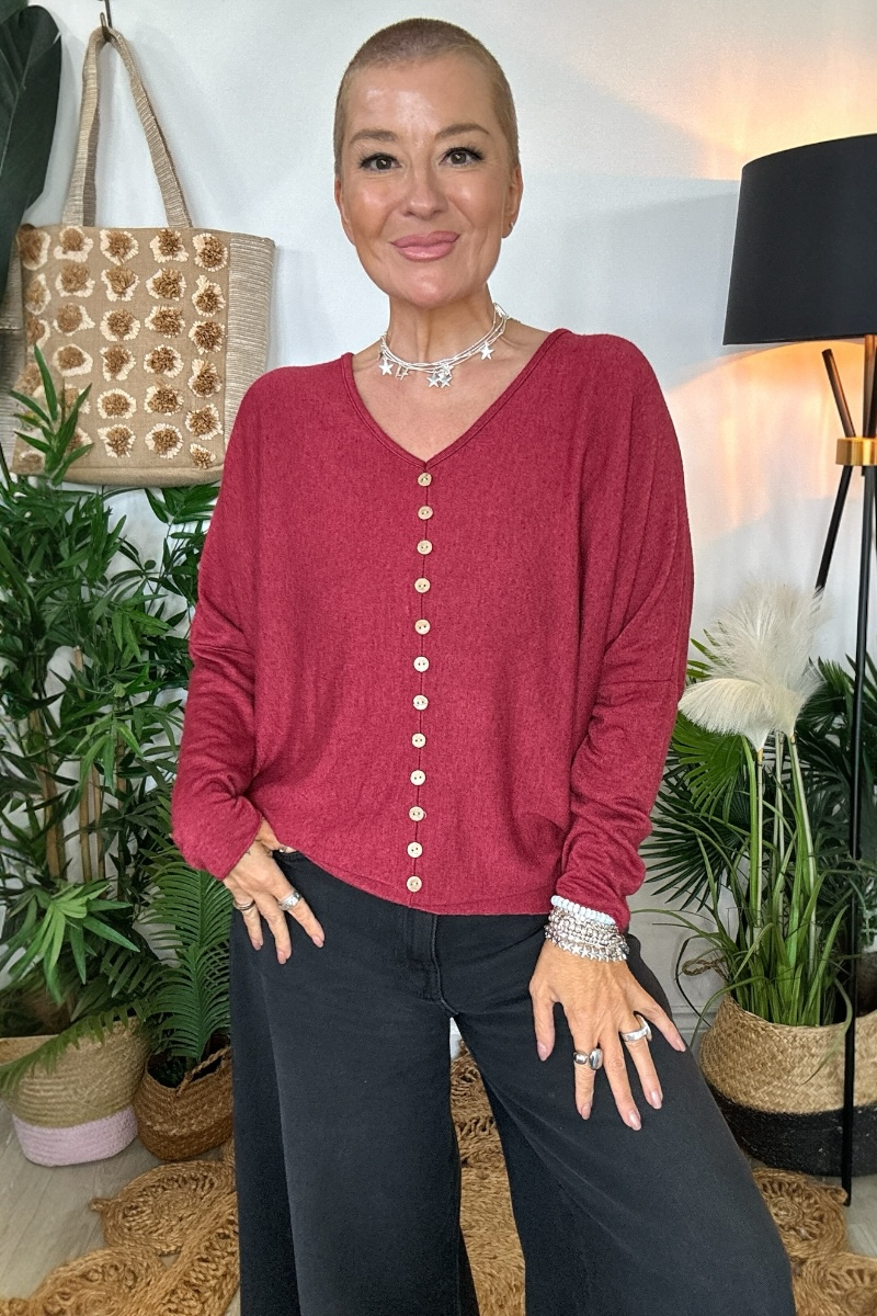 Hope Button Top - PRE-ORDER