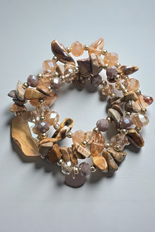 Luna Triple Strand Bracelet