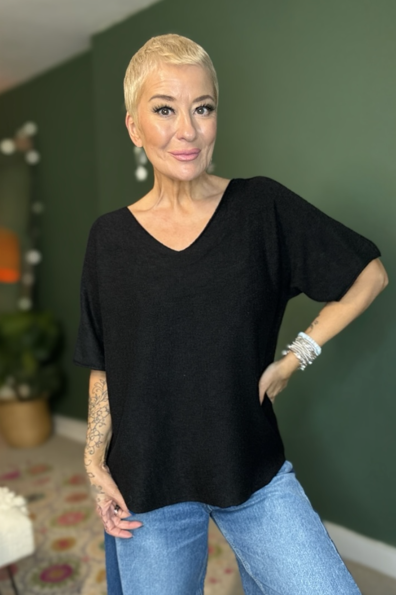 Everyday V Neck Knit