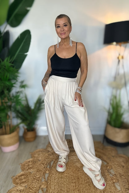 Soft Pleat Trouser