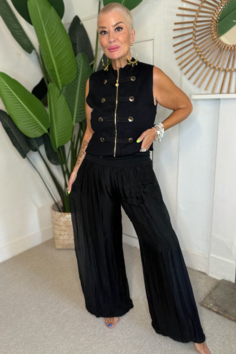 Slow Days Silk Mix Trousers
