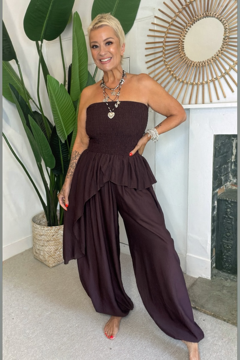 Ruffle Jumpsuit