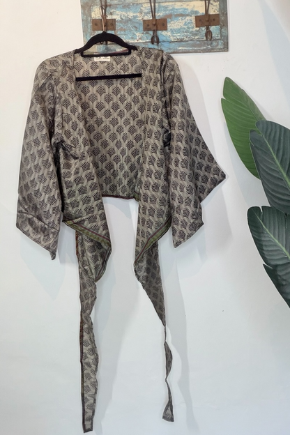 Sari Waterfall Wrap