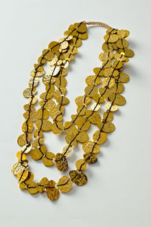 Layered Boho Coin Necklace