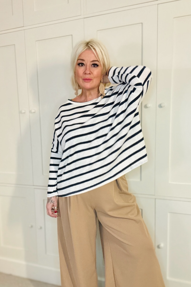 Stacey Stripe Top