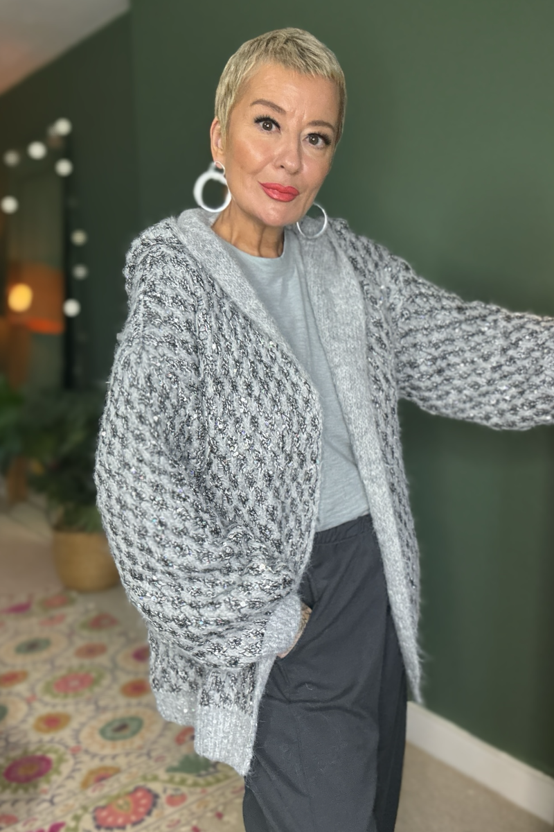 Hooded Heavyweight Cardigan