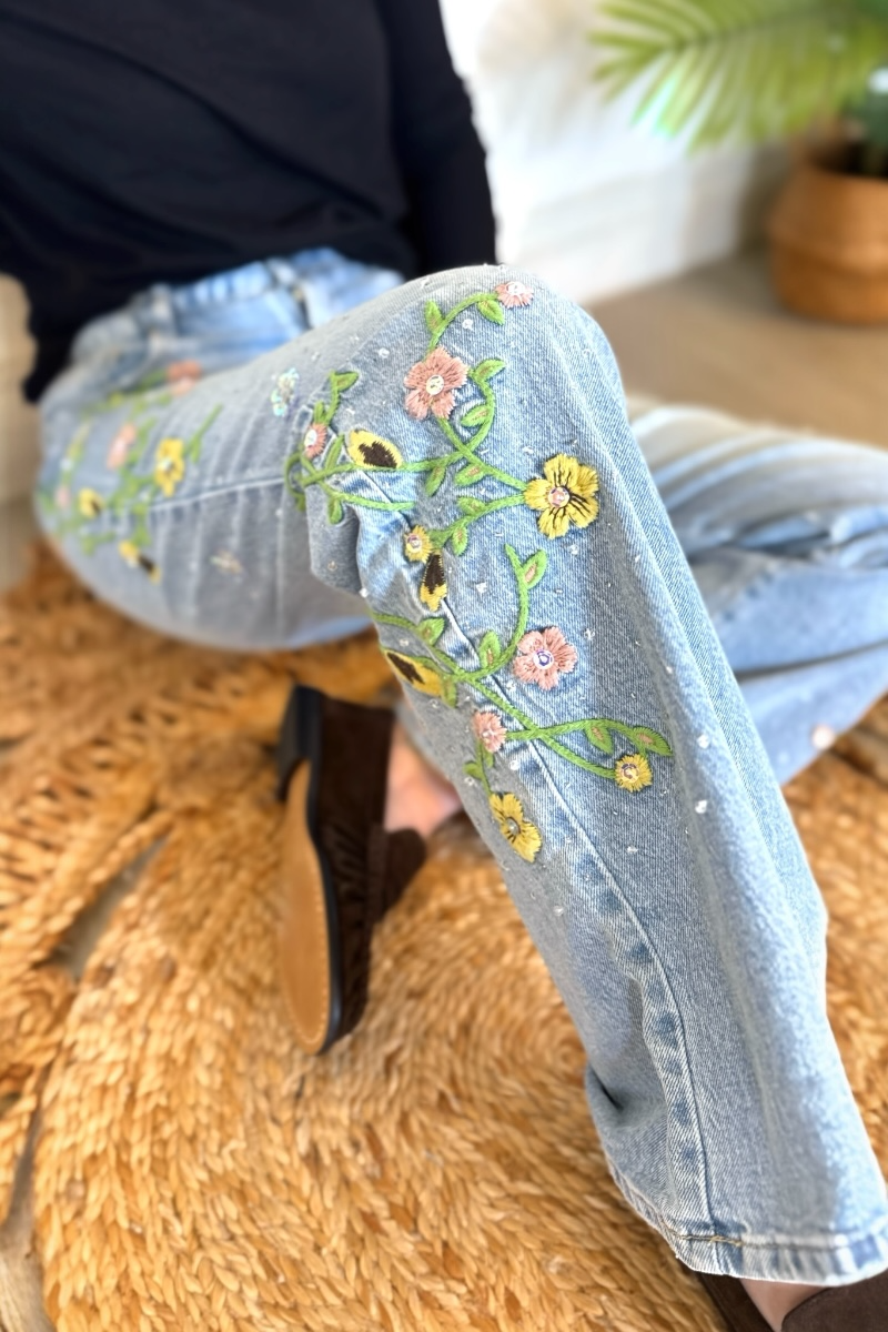 Juniper Bloom Jeans - PRE-ORDER