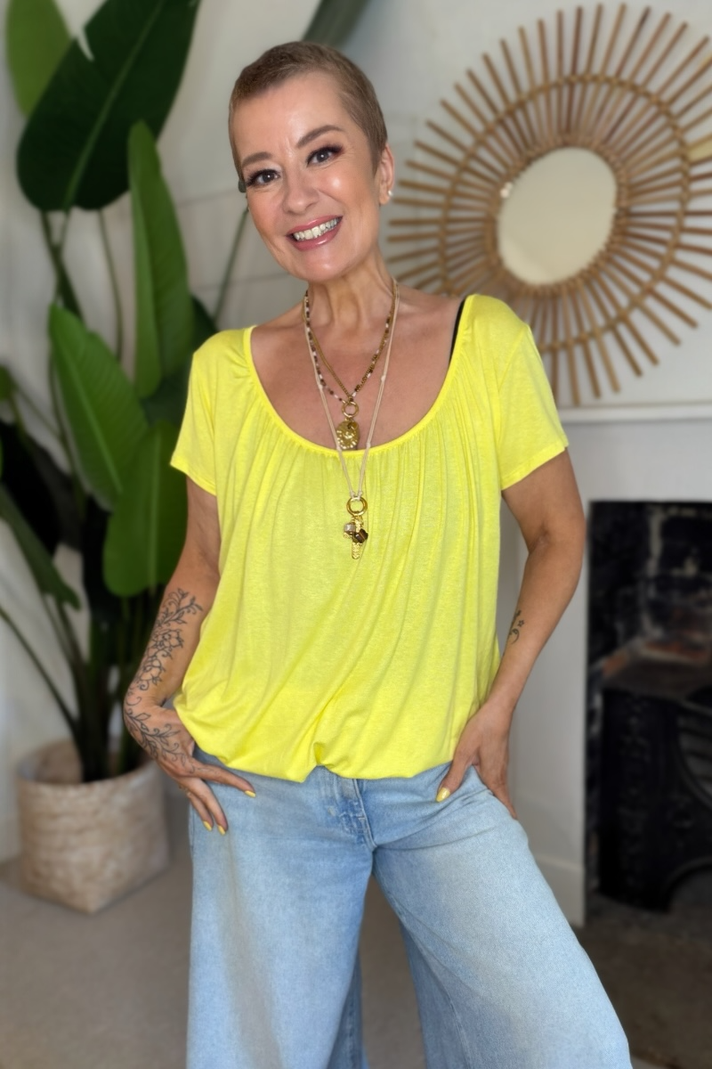 Scoop Neck Tee