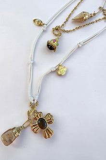 Golden Eclipse Layered Necklace