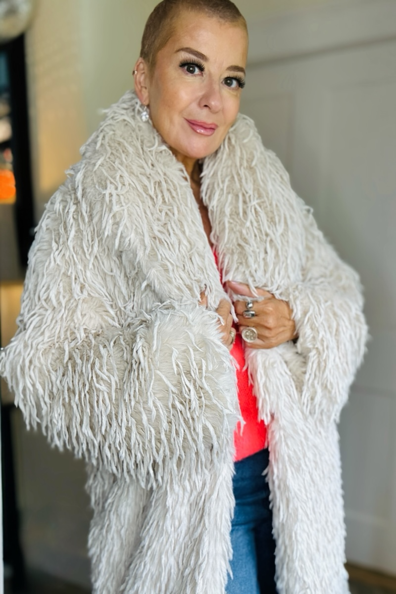 The Shaggy Coat - Leila Luxe